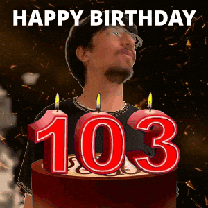 103Rd Birthday GIF