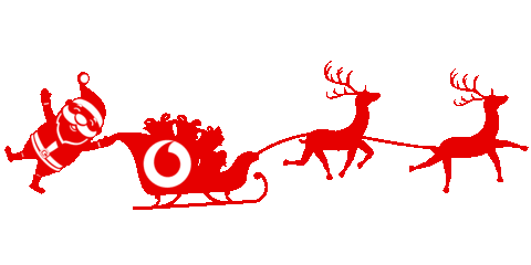 Christmas Winter Sticker by Vodafone