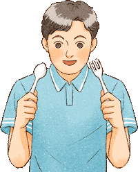 Bon Appetit Man Sticker by vank