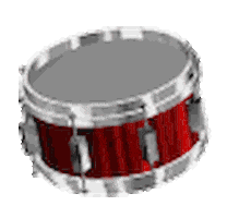 drums drumming STICKER