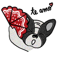 happy dog Sticker by Ivo Adventures