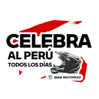 Inchcapeperu bmw motorrad bmw motorrad perú motorrad perú fiestas patrias motorrad Sticker