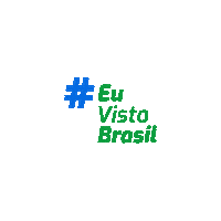 Made In Brazil Feito No Brasil Sticker by Eu Visto Brasil