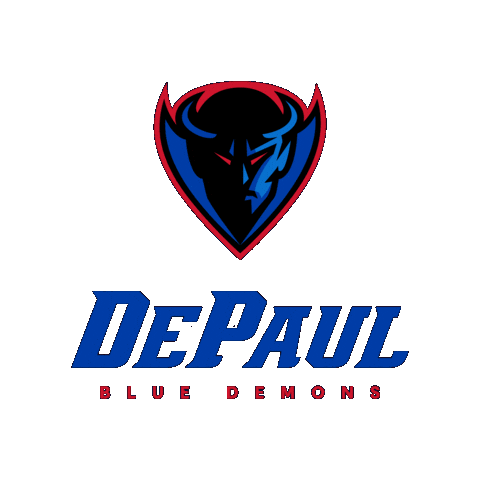 Depaul University Sticker by DePaul Blue Demons