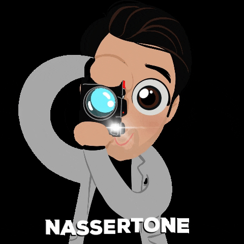 NasserTone giphygifmaker smile man photography GIF