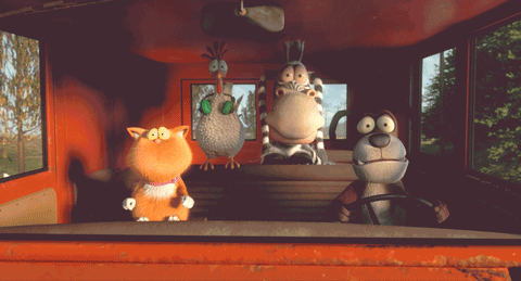 animation cat GIF by scopas medien AG