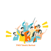 Sport Athletics Sticker by FWD Takaful