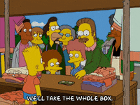 happy bart simpson GIF