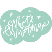 white christmas Sticker by DeBrosse