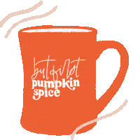 Pumpkin Spice Coffee Sticker by Kelsey Davis