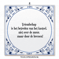 Spreuk Trots GIF by Tegelspreuken.nl