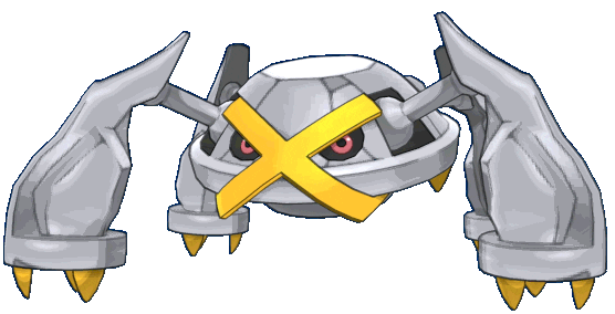 Genesome giphyupload pokemon shiny metagross Sticker
