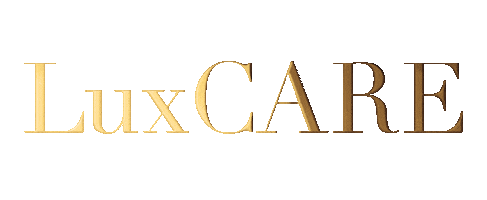 LuxCARE giphyupload gold care cosmetic Sticker