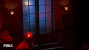 Glowing Eyes Dog GIF by The Public Theater