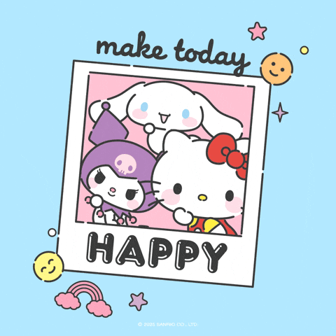 Happy Happiness GIF by Sanrio
