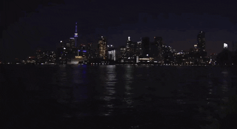Skyline Light Show GIF by City of Toronto Arts & Culture