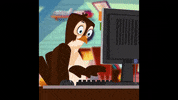 HSFI mascot hsfi feagle GIF