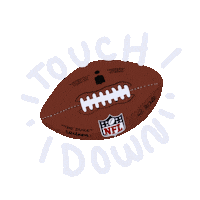 Touch Down Super Bowl Sticker by Devon Blow