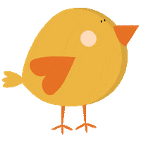 Bird Hello Sticker