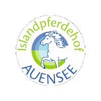 IslandpferdeAuensee horse island pony pass Sticker