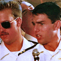 Tom Cruise Singing GIF