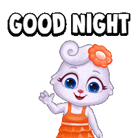 Good Night Sticker by Lucas and Friends by RV AppStudios