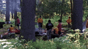 Camping Summer Camp GIF by Norwich University