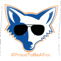 Fox Memphis Sticker by Forest Hill Elementary