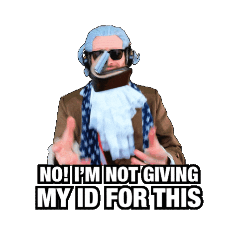 Id Identification Sticker