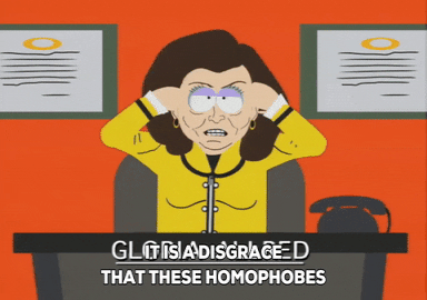 gloria allred phone GIF by South Park 