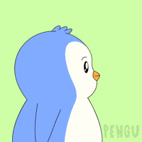 Who Is That GIF by Pudgy Penguins