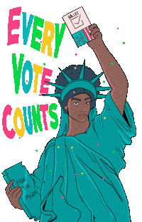 Voting Black Lives Matter Sticker by TRIPPIESTEFF