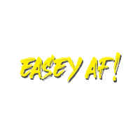 easeys fuck easy as af Sticker