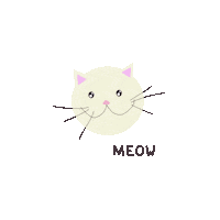 rumalukes cat kitty kitten meow Sticker