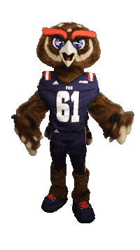 Fau Owlsley Sticker by Florida Atlantic University