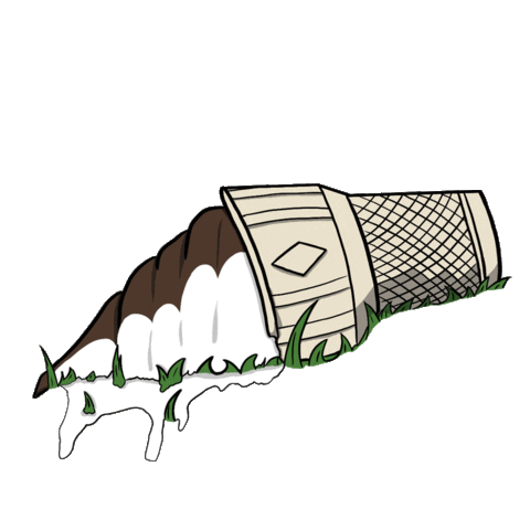 Ice Cream Summer Sticker