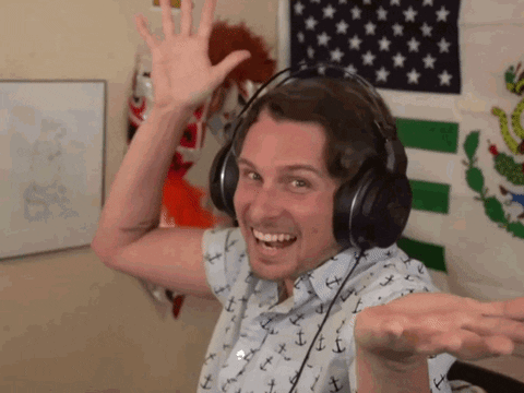 Jazz Hands Rt Podcast GIF by Rooster Teeth