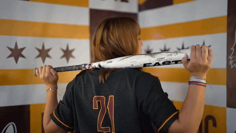 Loyola Softball GIF by LoyolaRamblers