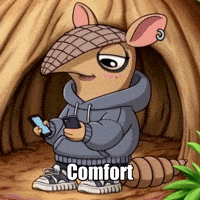 Self-Preservation Wisdom GIF by Chillo Dillo