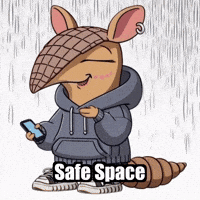 Safe Space Wisdom GIF by Chillo Dillo