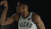 giannis antetokounmpo milwaukee bucks reaction pack GIF by Milwaukee Bucks