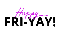 Friday Fri-Yay Sticker by Haute Barre Studio