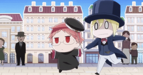 the royal tutor running GIF by Funimation