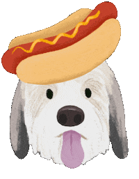 Hot Dog Sticker