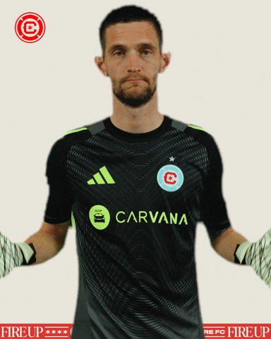 Chicago Fire Shrug GIF by Chicago Fire Football Club