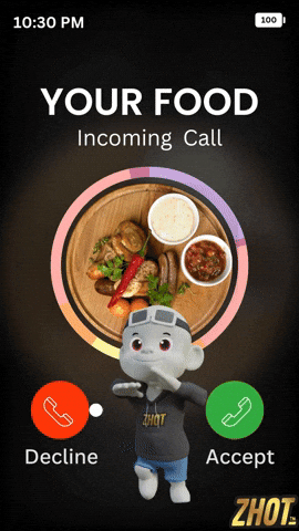 Call Me Foodie GIF by Zhot