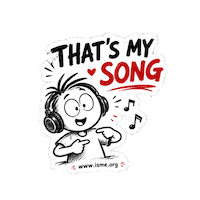 My Song Sticker by International Society for Music Education