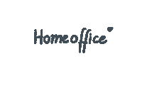 Work Home Sticker