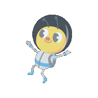 Space Bounce Sticker by BrightPathKids