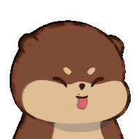 Tongue Hello Sticker by OchiTheOtter